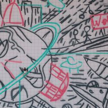 Carlo Ratti drone swarm graffiti Turin