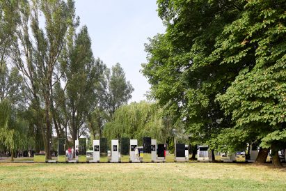 Daniel Libeskind has designed a display in Poland for Through the Lens of Faith, photographer Caryl Englander's portraits of Auschwitz-Birkenau survivors.