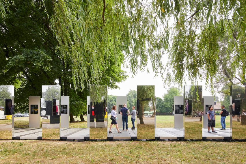 Daniel Libeskind has designed a display in Poland for Through the Lens of Faith, photographer Caryl Englander's portraits of Auschwitz-Birkenau survivors.