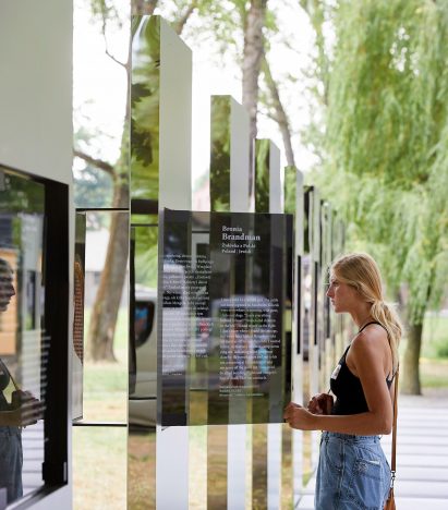 Daniel Libeskind has designed a display in Poland for Through the Lens of Faith, photographer Caryl Englander's portraits of Auschwitz-Birkenau survivors.