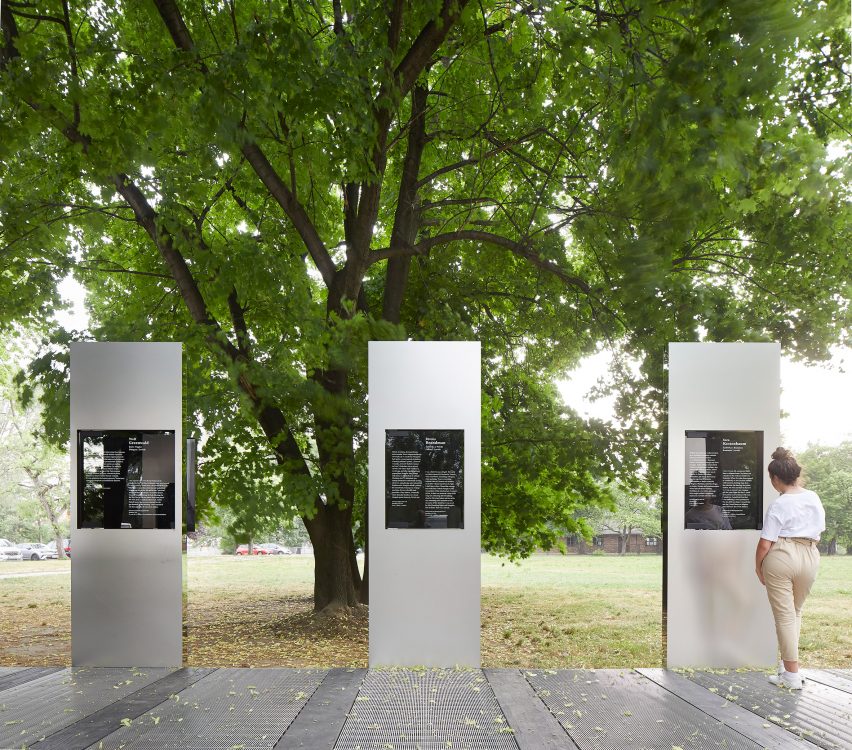 Daniel Libeskind has designed a display in Poland for Through the Lens of Faith, photographer Caryl Englander's portraits of Auschwitz-Birkenau survivors.