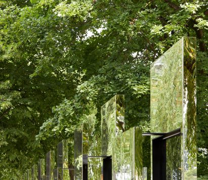 Daniel Libeskind has designed a display in Poland for Through the Lens of Faith, photographer Caryl Englander's portraits of Auschwitz-Birkenau survivors.