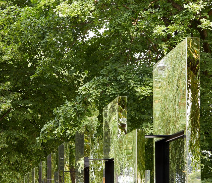 Daniel Libeskind has designed a display in Poland for Through the Lens of Faith, photographer Caryl Englander's portraits of Auschwitz-Birkenau survivors.