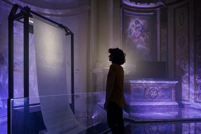 Ultravioletto's Neural Mirror shows audiences an AI reflection of themselves