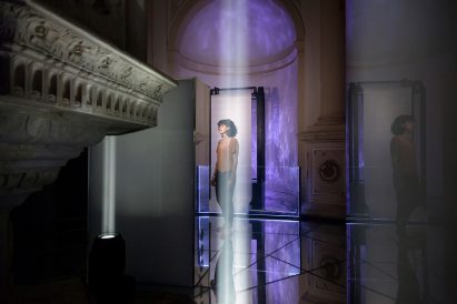 Ultravioletto's Neural Mirror shows audiences an AI reflection of themselves
