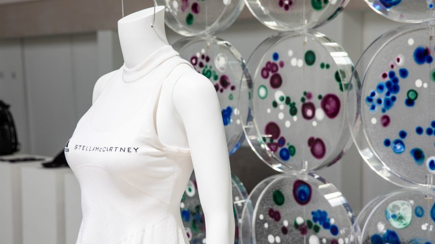 Adidas x Stella McCartney Biofabric Tennis made from Bolt Tech Microsilk