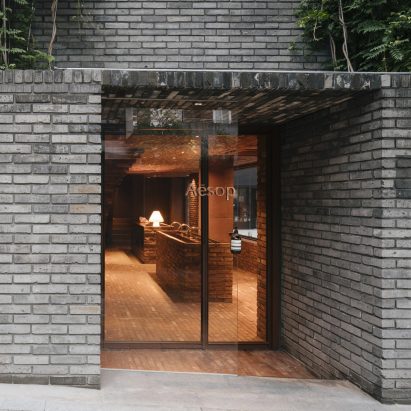 Aesop Sounds Hannam store designed by Mlkk Studio