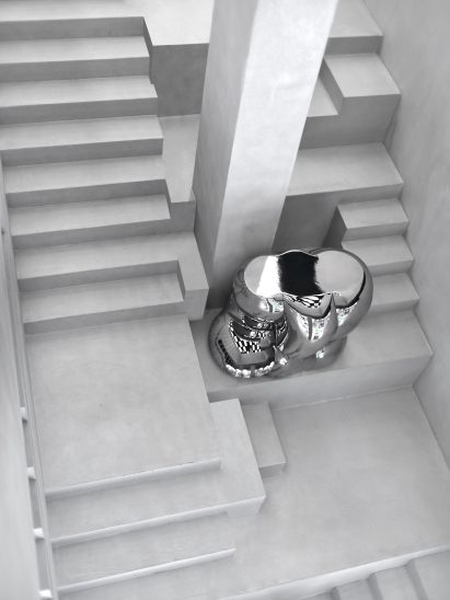 Axel Arigato Copenhagen flagship store, designed in collaboration with Christian Halleröd