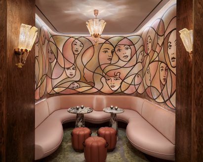 The Berkeley bar and terrace, designed by Bryan O'Sullivan Studio