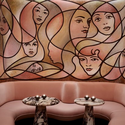 The Berkeley bar and terrace, designed by Bryan O'Sullivan Studio