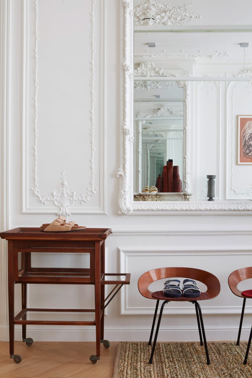 Birkenstock 1744 showroom designed by Vinson & Co