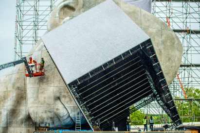 Block9 IICON stage at Glastonbury 2019