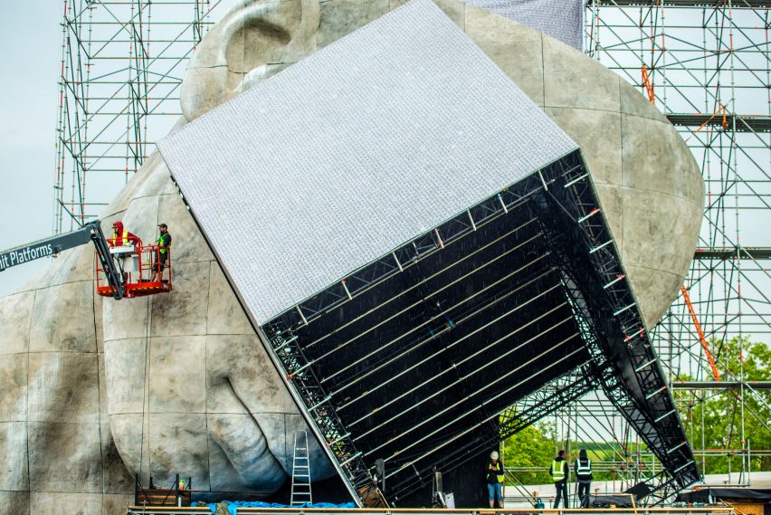 Block9 IICON stage at Glastonbury 2019