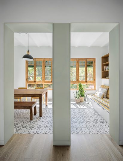 Caldrap Barcelona Apartment by Nook Architects