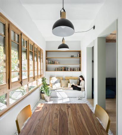 Caldrap Barcelona Apartment by Nook Architects