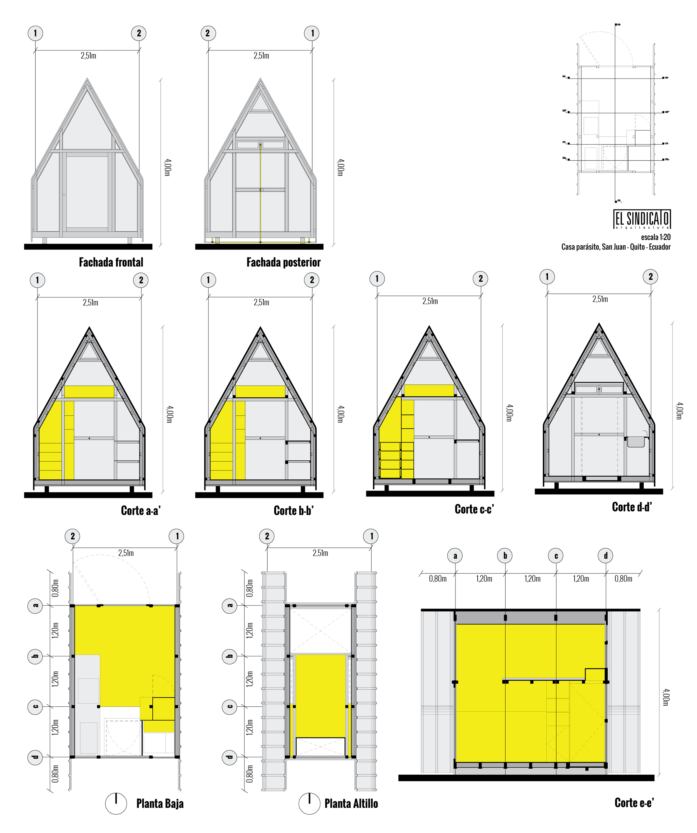 Casa Parásito by El Sindicato Arquitectura