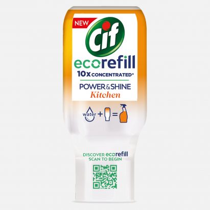 Unilever launches refillable Cif spray bottles