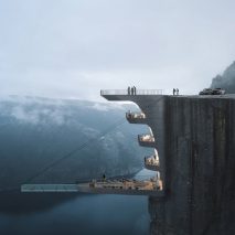 Cliff Concept Boutique Hotel by Hayri Atak Architectural Design Studio in Norway