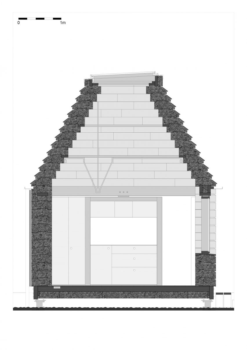 Stirling Prize-shortlisted Cork House by Matthew Barnett Howland with Dido Milne and Oliver Wilton in Berkshire, England
