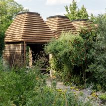 Stirling Prize-shortlisted Cork House by Matthew Barnett Howland with Dido Milne and Oliver Wilton in Berkshire, England