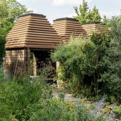 Stirling Prize-shortlisted Cork House by Matthew Barnett Howland with Dido Milne and Oliver Wilton in Berkshire, England