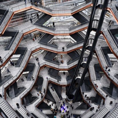 Dezeen Awards 2019 longlist - Vessel, New York City, US, by Heatherwick Studio