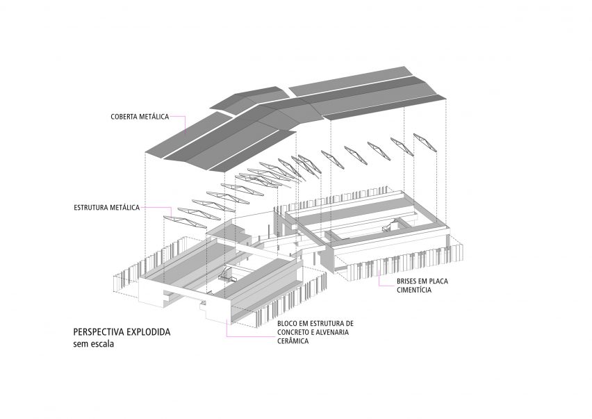Didactic building of the Federal University of Ceara by Rede Arquitetos
