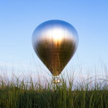 Watch Doug Aitken’s mirrored hot air balloon take flight