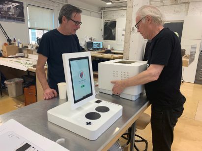 ElectionGuard voting machine by Tucker Viemeister