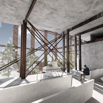 Funeral Futures Eco-crematorium by Moying Huang