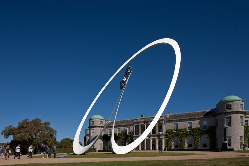 Gerry Judah sculpture Goodwood Festival of Speed