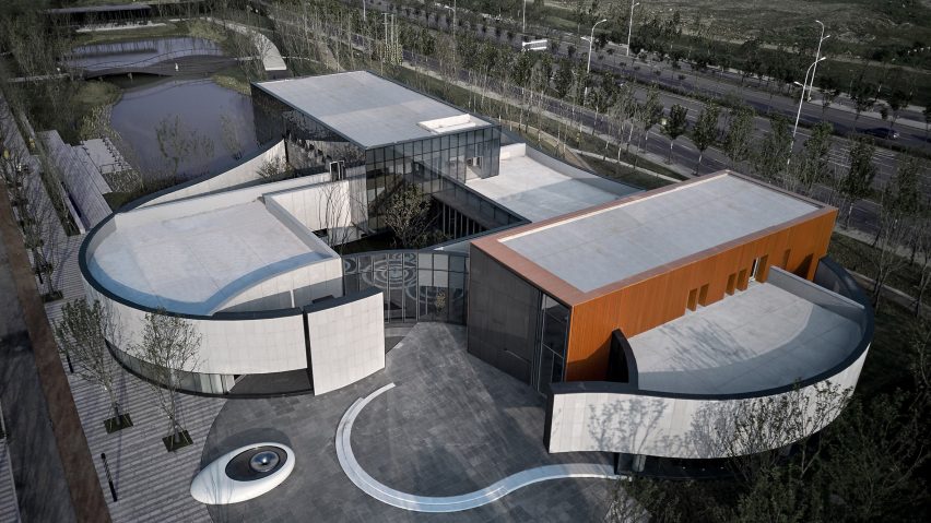 Hefei RIver Central Smart Garden Library by Geedesign