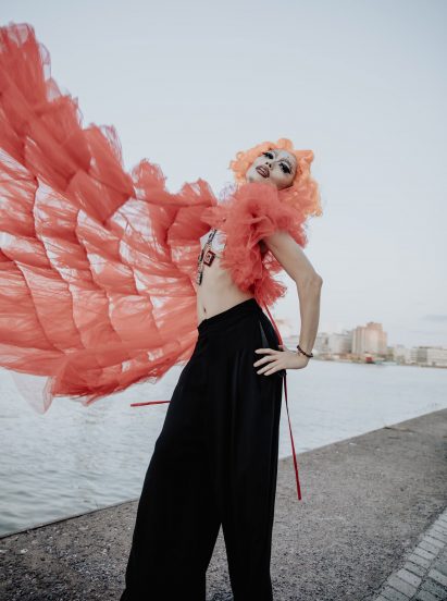 Patrick McDowell at Helsinki Fashion Week 2019