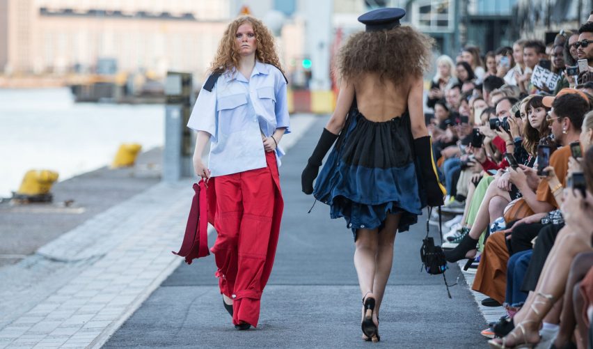 Patrick McDowell at Helsinki Fashion Week 2019