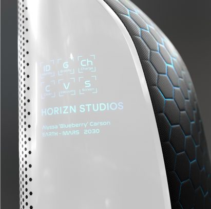 Horizn Studios and Alyssa Carson create luggage for space travel