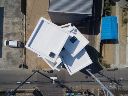 10 houses photographed from above – birds-eye views