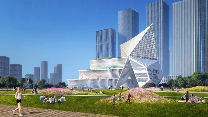 International Conference and Exchange Centre in Shenzhen by OMA and CCDI