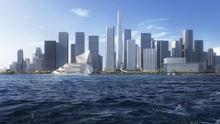 International Conference and Exchange Centre in Shenzhen by OMA and CCDI