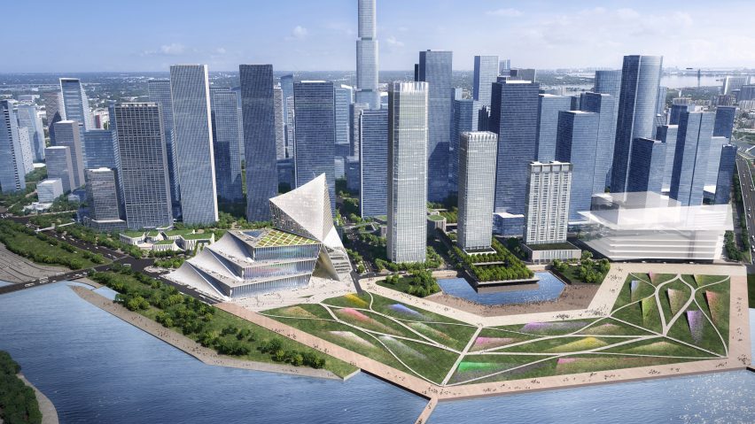 International Conference and Exchange Centre in Shenzhen by OMA and CCDI