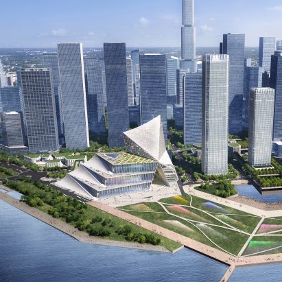 International Conference and Exchange Centre in Shenzhen by OMA and CCDI