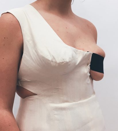 Karoline Vitto's garments accentuate the fat rolls women are told to hide