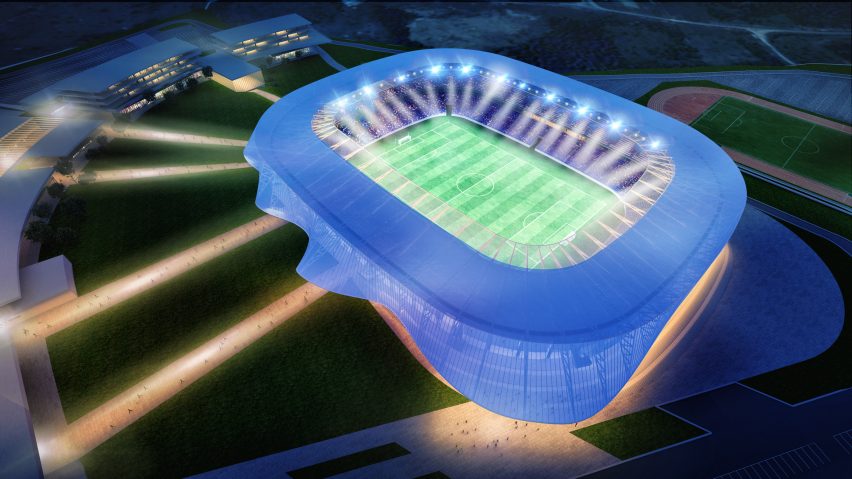 Kosovo National Stadium by Tabanlioglu Architects