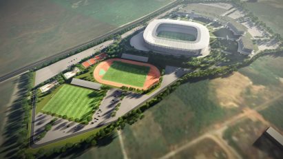 Kosovo National Stadium by Tabanlioglu Architects