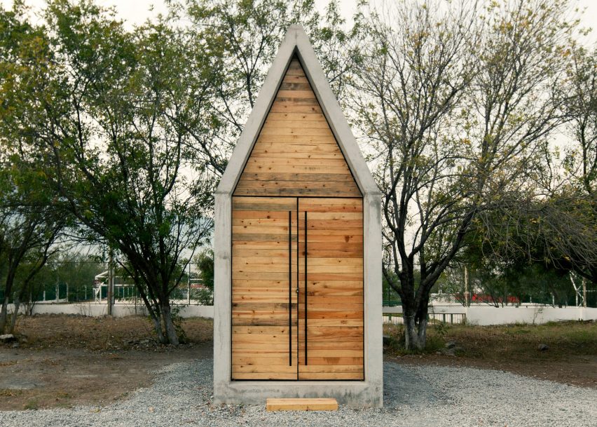 S-AR builds tiny concrete chapel La Providencia in Mexico