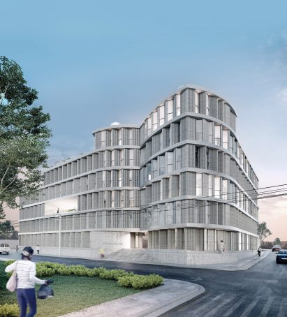 Las Americas affordable housing by SO-IL