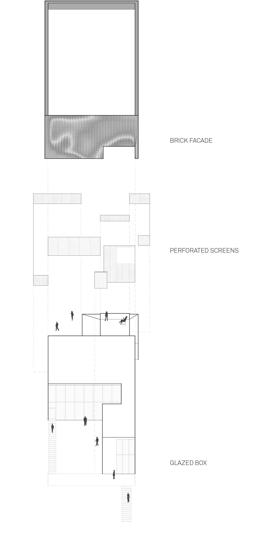 Lipton Thayer Brick House in Chicago, Illinois by Brooks Scarpa