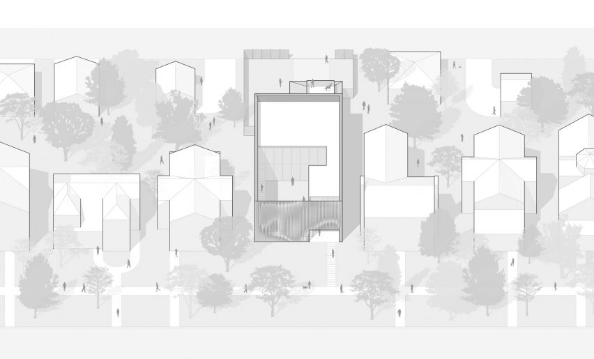 Lipton Thayer Brick House in Chicago, Illinois by Brooks Scarpa