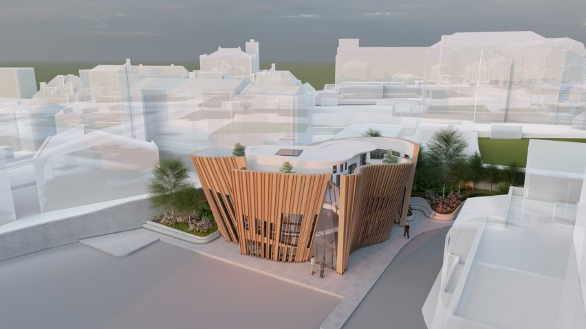 Daniel Libeskind unveils design for Maggie's Cancer Centre in London's Hampstead