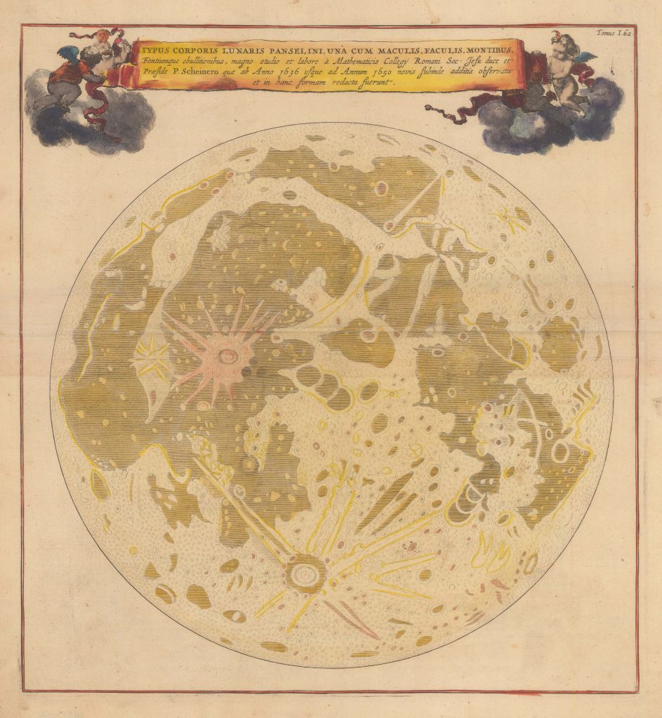 Moon landing: Mapping of the Moon: 1669-1969 at The Map House