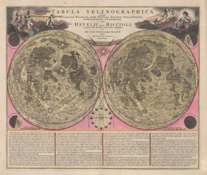 Moon landing: Mapping of the Moon: 1669-1969 at The Map House